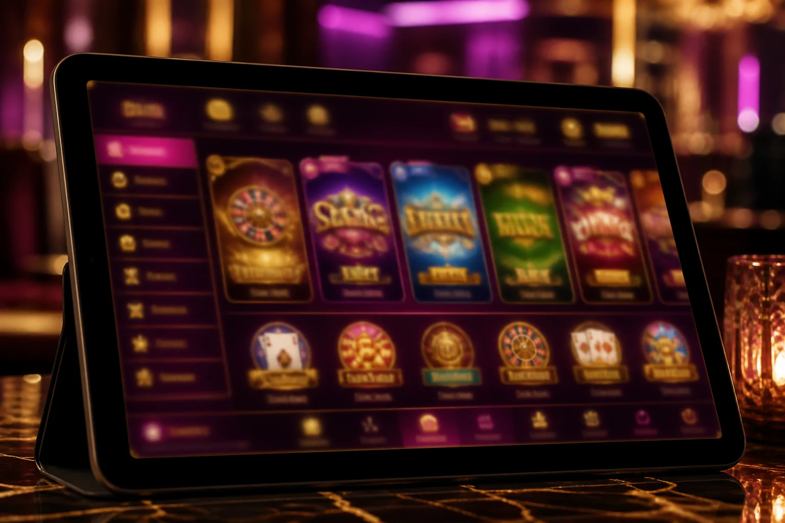 Casino Mate mobile or desktop access guide for iPad / Android tablet