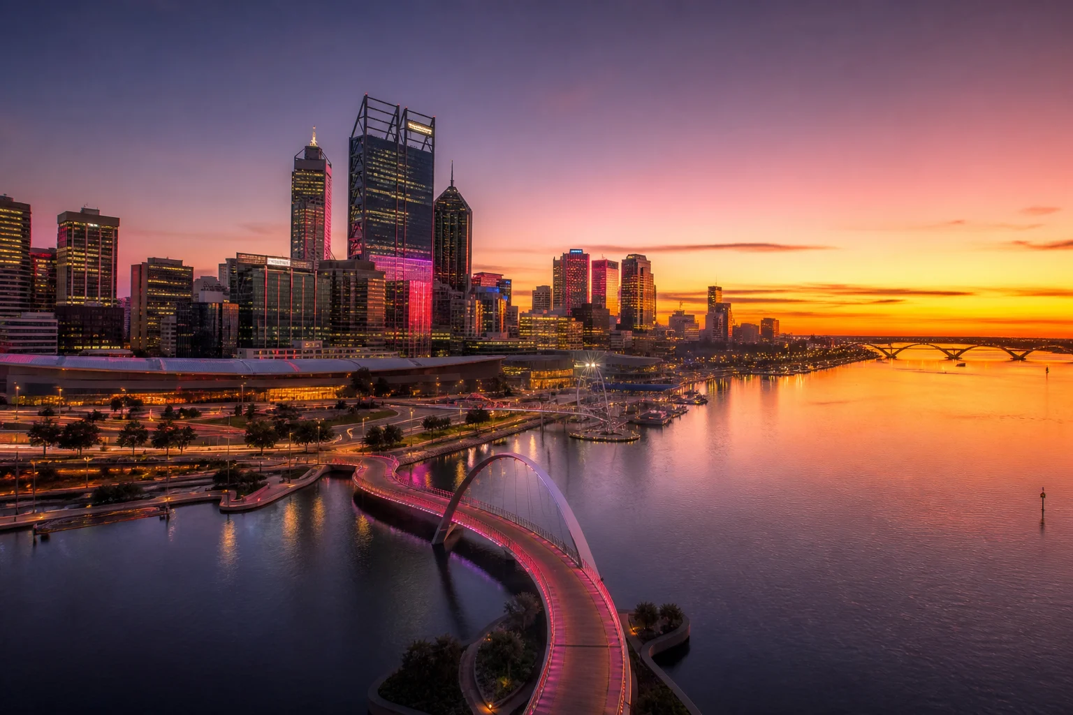 Editorial city guide graphic for Casino Mate readers in Perth, WA